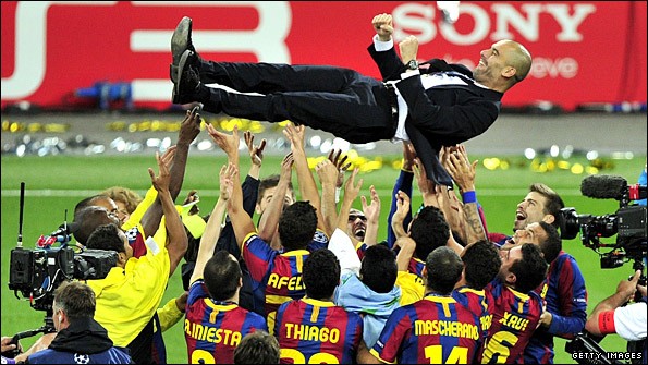 Pep Guardiola at Barcelona