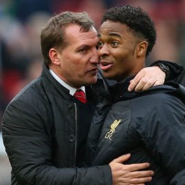 Brendan Rodgers and Raheem Sterling