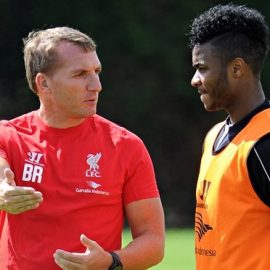 Brendan Rodgers and Raheem Sterling