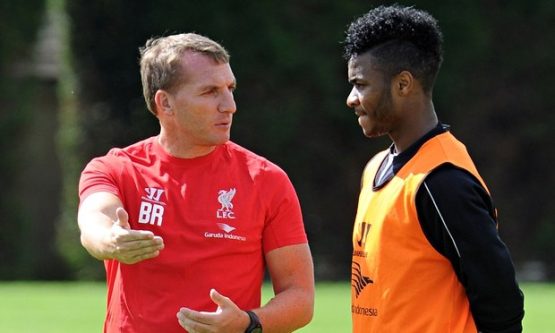 Brendan Rodgers and Raheem Sterling
