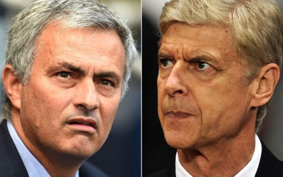 Jose Mourinho and Arsene Wenger