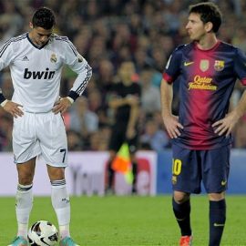 Cristiano Ronaldo and Lionel Messi