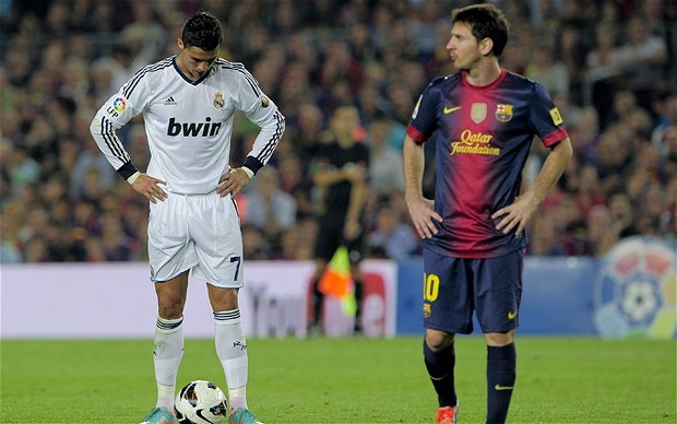 Cristiano Ronaldo and Lionel Messi