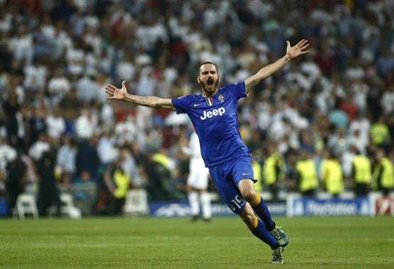 Leonardo Bonucci Juventus vs Real Madrid Champions League 2015 