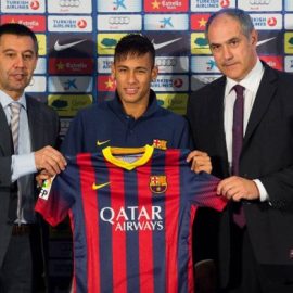 Barcelona sign Neymar