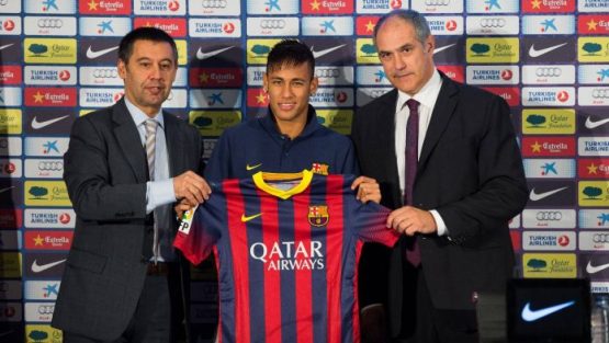 Barcelona sign Neymar