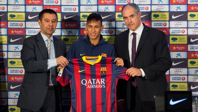 Barcelona sign Neymar