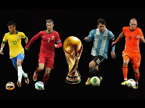 messi ronaldo robben neymar