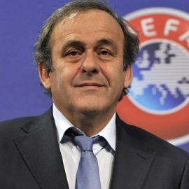 UEFA President Michel Platini
