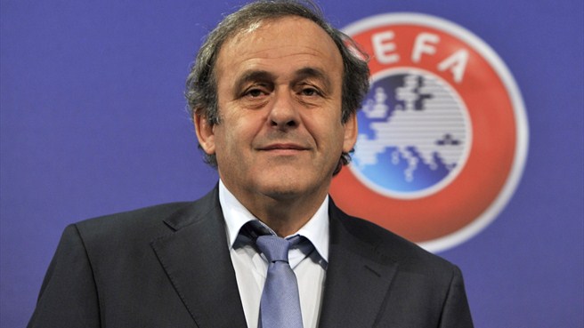 UEFA President Michel Platini