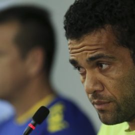 Dani Alves before Venezuela