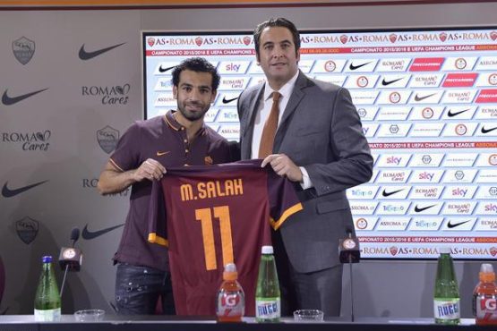 Mohamed-Salah-AS-Roma-unveiling