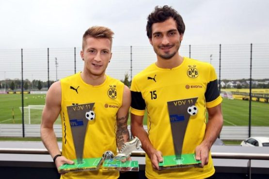 Marco Reus and Mats Hummels