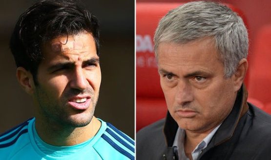 Cesc Fabregas Jose Mourinho