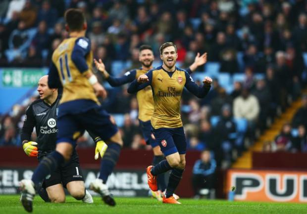 Aston Villa 0-2 Arsenal