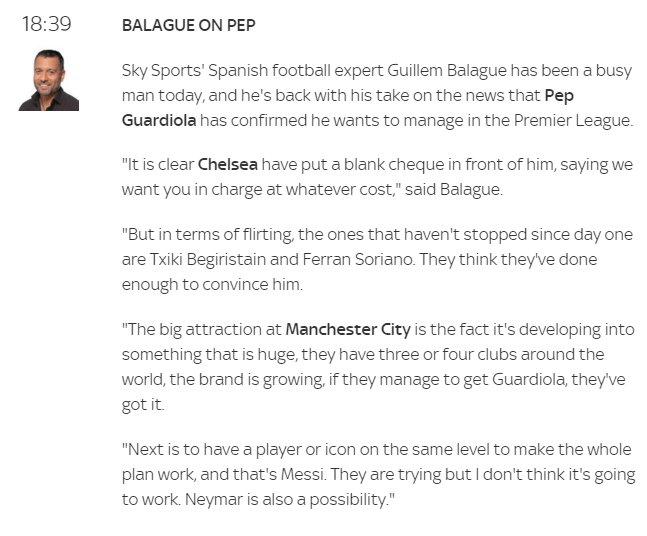 Image Source: Sky Sports