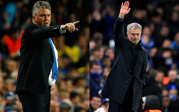 Guus Hiddink-Jose Mourinho