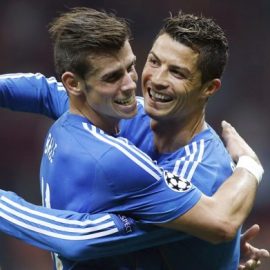Gareth Bale and Cristiano Ronaldo