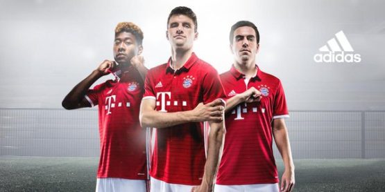 Bayern Munich 2016-17 home kit