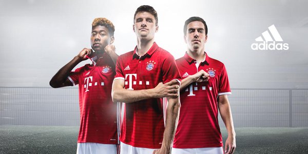 Bayern Munich 2016-17 home kit