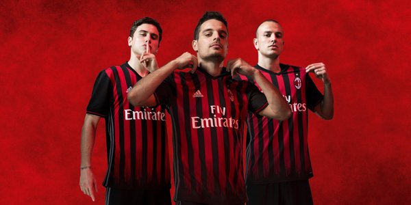AC Milan 2016-17 home kit