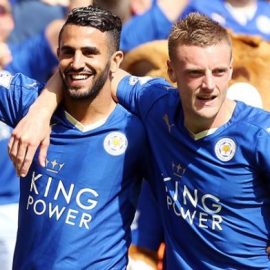 Jamie Vardy Riyad Mahrez