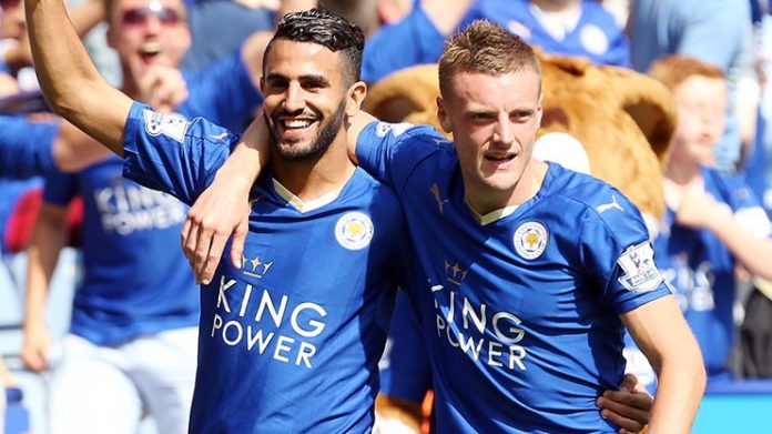 Jamie Vardy Riyad Mahrez