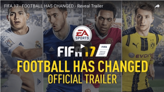 FIFA 17 Release Date