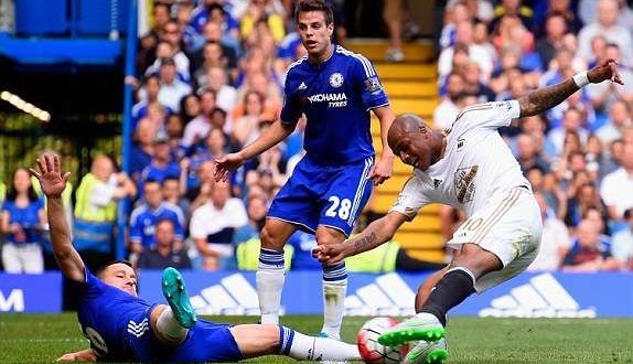 Andrew Ayew vs Chelsea