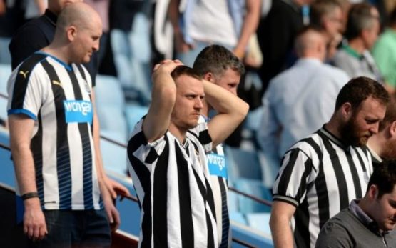Newcastle fans