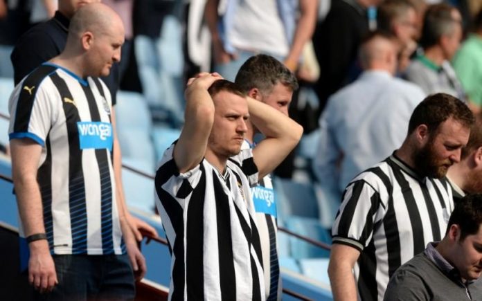 Newcastle fans