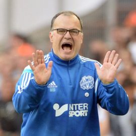 Marseille's Argentine head coach Marcelo