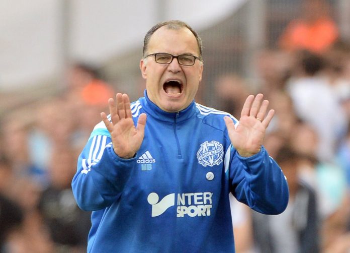 Marseille's Argentine head coach Marcelo