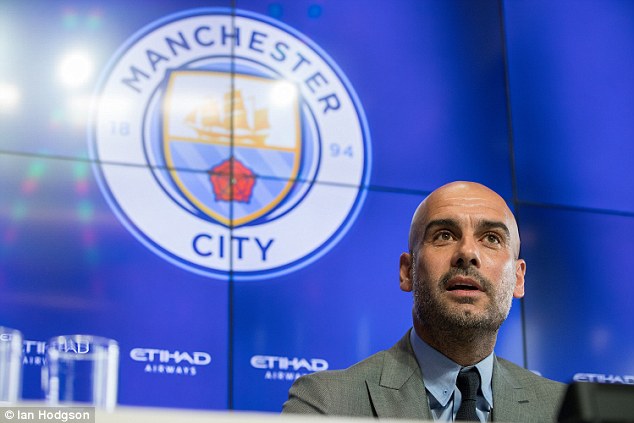 Pep Guardiola Man City