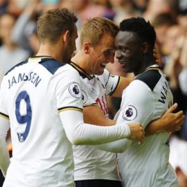 Vincent Janssen and Harry Kane