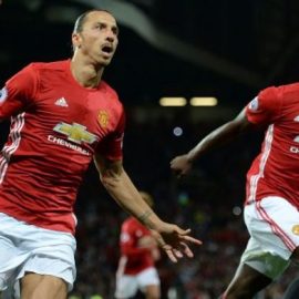 Zlatan Ibrahimovic and Paul Pogba