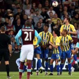 West Ham United v Accrington Stanley - EFL Cup - Third Round - London Stadium
