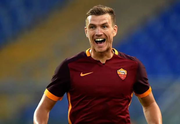 Edin Dzeko is Serie A's top scorer this season.