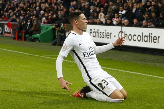 Julian Draxler scored on his PSG debut.
