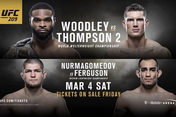 UFC 209: Woodley vs Thompson 2