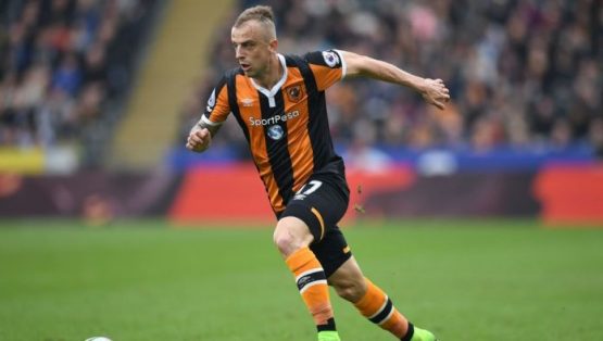 Hull City's Polish midfielder Kamil Grosicki