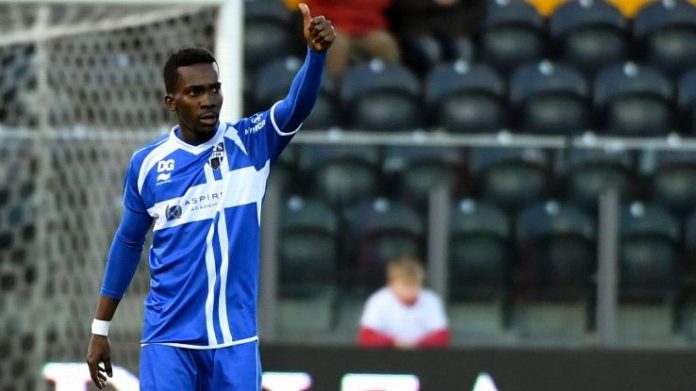 AS Eupen striker Henry Onyekuru
