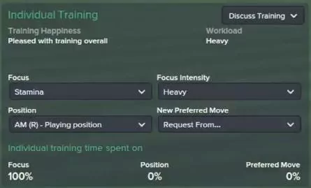 Football Manager: Pre-season training guide