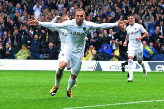 Leeds United striker Pierre-Michel Lasogga