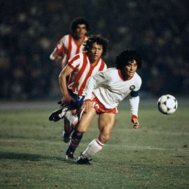 Argentinos Juniors v Guadalajara - Diego Maradona