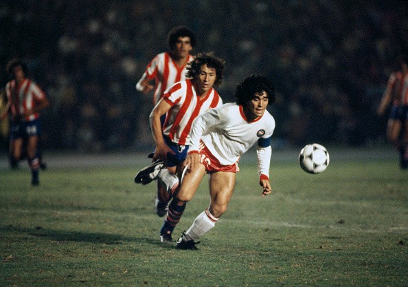 Argentinos Juniors v Guadalajara - Diego Maradona