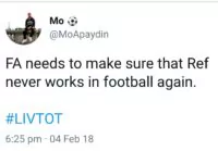 Liverpool 2-2 Tottenham: Officials under the spotlight