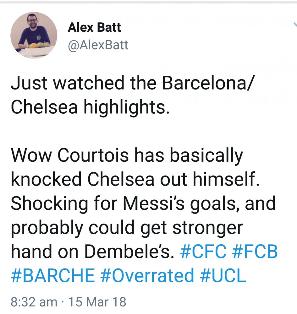 Chelsea fans reaction: Unforgiving response to Thibaut Courtois errors