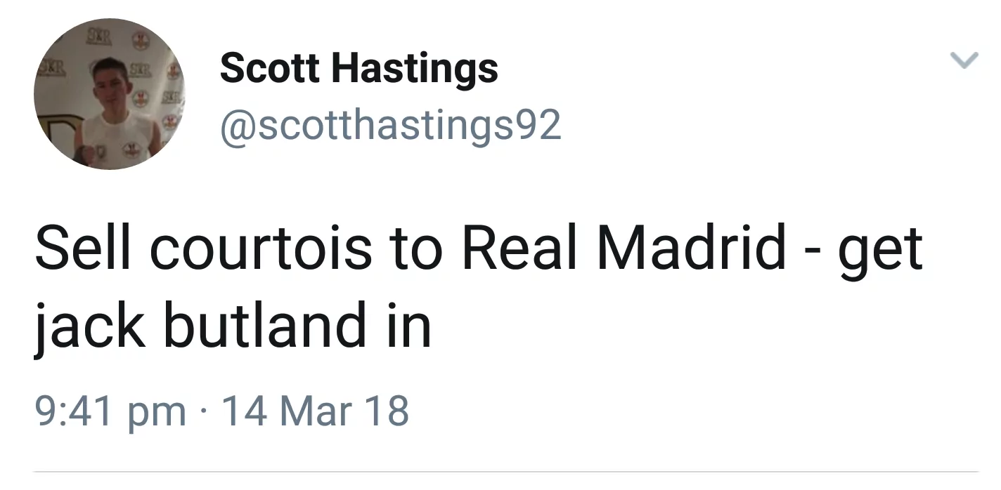 Chelsea fans reaction: Unforgiving response to Thibaut Courtois errors