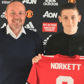 Manni Norkett Man Utd
